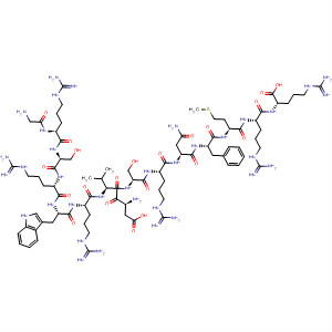 L-Arginine,glycyl-L-arginyl-L-seryl-L-arginyl-L-tryptophyl-L-arginyl-L-a-aspartyl-L-valyl-L-seryl-L-arginyl-L-asparaginyl-L-phenylalanyl-L-methionyl-L-arginyl-