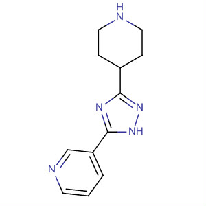 Pyridine, 3-[3-(4-piperidinyl)-1H-1,2,4-triazol-5-yl]-