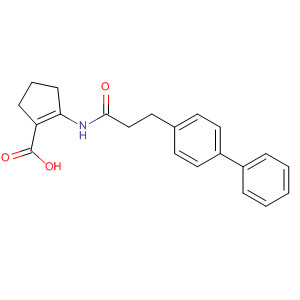 1-Cyclopentene-1-carboxylic acid,2-[(3-[1,1'-biphenyl]-4-yl-1-oxopropyl)amino]-