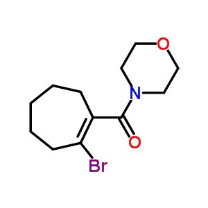 (2-bromocyclohepten-1-yl)-morpholin-4-ylmethanone
