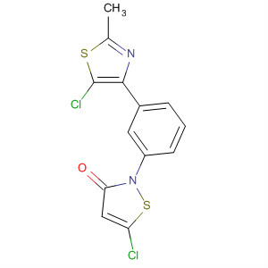 3(2H)-Isothiazolone,5-chloro-2-[3-(5-chloro-2-methyl-4-thiazolyl)phenyl]-