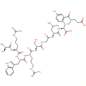 L-Tyrosine,L-alanyl-L-arginyl-L-tryptophyl-L-arginyl-L-serylglycyl-L-leucyl-L-a-glutamyl-