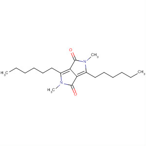 Pyrrolo[3,4-c]pyrrole-1,4-dione, 3,6-dihexyl-2,5-dihydro-2,5-dimethyl-
