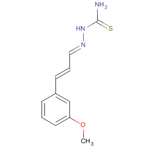 Hydrazinecarbothioamide,2-[(2E)-3-(3-methoxyphenyl)-2-propen-1-ylidene]-, (2E)-
