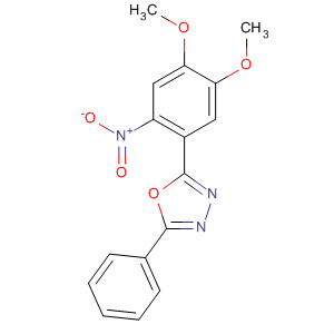 1,3,4-Oxadiazole, 2-(4,5-dimethoxy-2-nitrophenyl)-5-phenyl-