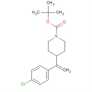 1-Piperidinecarboxylic acid, 4-[1-(4-chlorophenyl)ethenyl]-,1,1-dimethylethyl ester