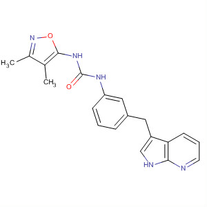 Urea,N-(3,4-dimethyl-5-isoxazolyl)-N'-[3-(1H-pyrrolo[2,3-b]pyridin-3-ylcarbonyl)phenyl]-