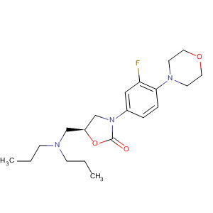 2-Oxazolidinone,5-[(dipropylamino)methyl]-3-[3-fluoro-4-(4-morpholinyl)phenyl]-, (5S)-