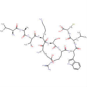 L-Cysteine,L-leucyl-L-alanyl-L-threonyl-L-a-glutamyl-L-lysyl-L-seryl-L-arginyl-L-tryptophyl-L-leucyl-