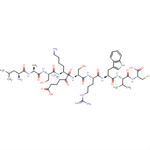 L-Cysteine,L-leucyl-L-alanyl-L-seryl-L-a-glutamyl-L-lysyl-L-seryl-L-arginyl-L-tryptophyl-L-valyl-