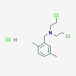 2-chloro-N-(2-chloroethyl)-N-(2,5-dimethylbenzyl)ethanamine