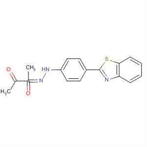 2,3-Butanedione, 2-[2-[4-(2-benzothiazolyl)phenyl]hydrazone]