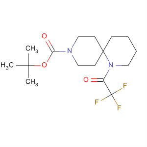 1,9-Diazaspiro[5.5]undecane-9-carboxylic acid, 1-(2,2,2-trifluoroacetyl)-, 1,1-dimethylethyl ester