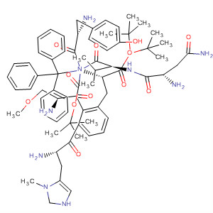 L-Phenylalanine,N-[(1,1-dimethylethoxy)carbonyl]-3-methyl-L-histidyl-N-(triphenylmethyl)-L-asparaginyl-D-valyl-O-(1,1-dimethylethyl)-L-seryl-O-(1,1-dimethylethyl)-D-tyrosyl-, methyl ester