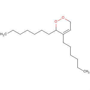 1,2-Dioxin, 3-heptyl-4-hexyl-3,6-dihydro-