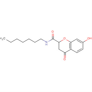 2H-1-Benzopyran-2-carboxamide,N-heptyl-3,4-dihydro-7-hydroxy-4-oxo-