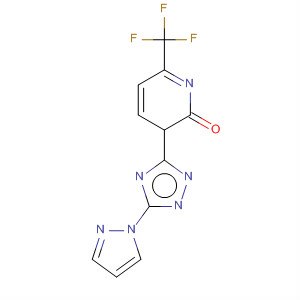2(1H)-Pyridinone,3-[6-(trifluoromethyl)-1H-pyrazolo[5,1-c]-1,2,4-triazol-3-yl]-