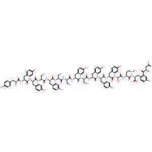 L-Tyrosine,L-tyrosyl-L-tyrosyl-L-tyrosyl-L-seryl-L-tyrosyl-L-seryl-L-seryl-L-tyrosyl-L-seryl-L-tyrosyl-L-tyrosyl-L-tyrosyl-L-alanyl-L-methionyl-L-a-aspartyl-