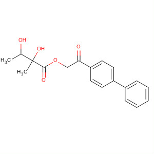 Butanoic acid, 2,3-dihydroxy-2-methyl-, 2-[1,1'-biphenyl]-4-yl-2-oxoethylester, (2R,3S)-rel-