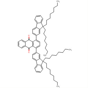 9,10-Anthracenedione, 1,4-bis(9,9-dioctyl-9H-fluoren-2-yl)-