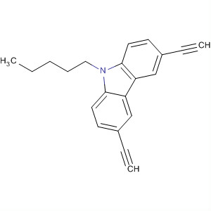 9H-Carbazole, 3,6-diethynyl-9-pentyl-