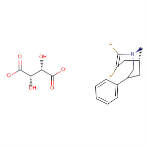 1,5-Methano-3-benzazocine, 7,8-difluoro-1,2,3,4,5,6-hexahydro-,(1S,5R)-, (2S,3S)-2,3-dihydroxybutanedioate (1:1)