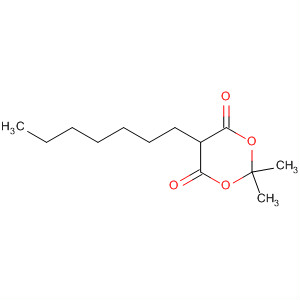 1,3-Dioxane-4,6-dione, 5-heptyl-2,2-dimethyl-