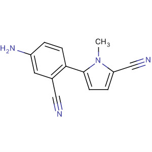 1H-Pyrrole-2-carbonitrile, 5-(4-amino-2-cyanophenyl)-1-methyl-