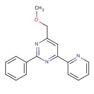 Pyrimidine, 4-(methoxymethyl)-2-phenyl-6-(2-pyridinyl)-