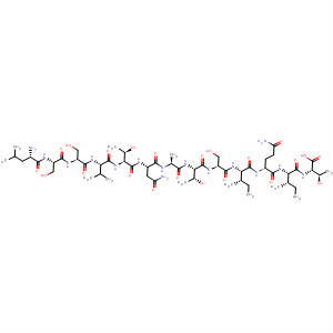 L-Threonine,L-leucyl-L-seryl-L-seryl-L-valyl-L-threonyl-L-asparaginyl-L-alanyl-L-threonyl-L-seryl-L-isoleucyl-L-glutaminyl-L-isoleucyl-