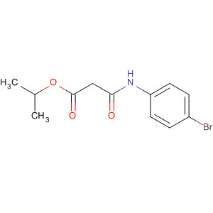 Propanoic acid, 3-[(4-bromophenyl)amino]-3-oxo-, 1-methylethyl ester