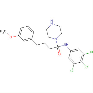 1-Piperazinebutanamide,4-(3-methoxyphenyl)-N-(3,4,5-trichlorophenyl)-