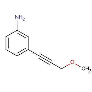 Benzenamine, 3-(3-methoxy-1-propyn-1-yl)-