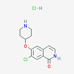 7-chloro-6-(4-piperidinyloxy)-1(2H)-Isoquinolinone