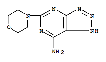 5-(morpholin-4-yl)-7aH-[1,2,3]triazolo[4,5-d]pyrimidin-7-amine