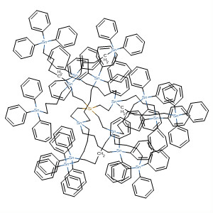 9-Sila-1,6,12,17-tetrastannaheptadecane,1,1,1,17,17,17-hexaphenyl-6,6,12,12-tetrakis[4-(triphenylstannyl)butyl]-9,9-bis[2-[tris[4-(triphenylstannyl)butyl]stannyl]ethyl]-