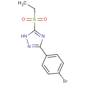 1H-1,2,4-Triazole, 3-(4-bromophenyl)-5-(ethylsulfonyl)-