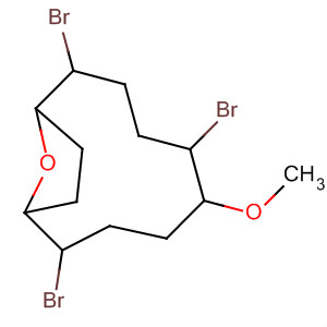 13-Oxabicyclo[8.2.1]tridecane, 2,5,9-tribromo-6-methoxy-