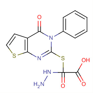 Acetic acid,2-[(3,4-dihydro-4-oxo-3-phenylthieno[2,3-d]pyrimidin-2-yl)thio]-,hydrazide