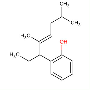 Phenol, 2-(1-ethyl-2,5-dimethyl-2-hexenyl)-, (E)-