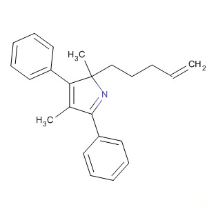 2H-Pyrrole, 2,4-dimethyl-2-(4-pentenyl)-3,5-diphenyl-