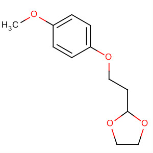 1,3-Dioxolane, 2-[2-(4-methoxyphenoxy)ethyl]-