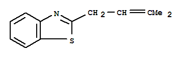 Benzothiazole,2-(3-methyl-2-buten-1-yl)-
