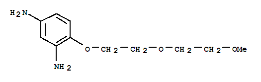 4-[2-(2-methoxyethoxy)ethoxy]benzene-1,3-diamine