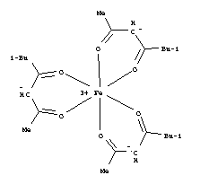 Tris(6-methylheptane-2,4-dionato-O,O')iron