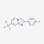 2-(4-Iodo-phenyl)-7-trifluoromethyl-imidazo[1,2-a]pyridine