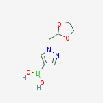 1-[1,3]-Dioxolan-2-ylmethyl-1H-pyrazole-4-boronic acid