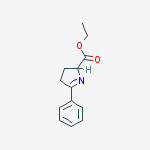 ethyl 5-phenyl-3,4-dihydro-2H-pyrrole-2-carboxylate