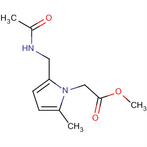 1H-Pyrrole-1-acetic acid, 2-[(acetylamino)methyl]-5-methyl-, methylester