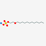 sodium 1-(2-sulfonatooxyethoxy)dodecane